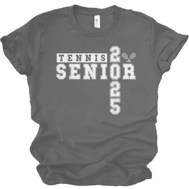Tennis Senior Night Tennis Senior 2025 Graduation 3 Unisex Jersey T-Shirt