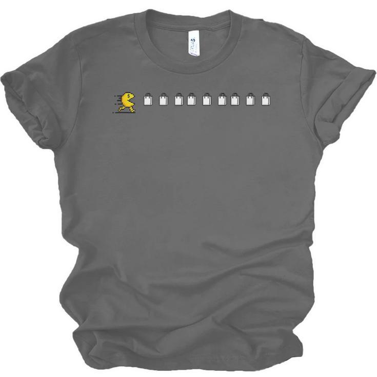Thanksgiving Fun Nostalgia Pixels Shopping Therapy Unisex Jersey T-Shirt