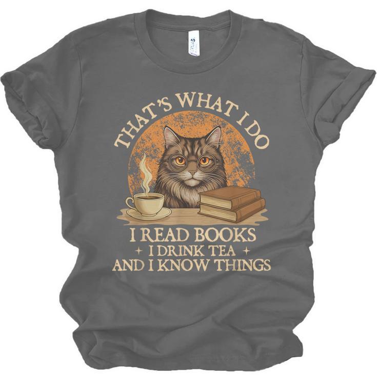 That’s What I Do I Read Books Reading Bookworm Reader Unisex Jersey T-Shirt