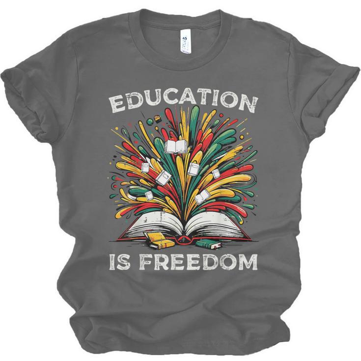 History Book Education Freedom Teacher Women Men Kids Unisex Jersey T-Shirt