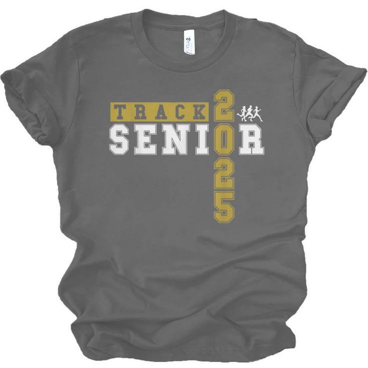 Track Senior Night Track Senior 2025 Graduation 14 Unisex Jersey T-Shirt