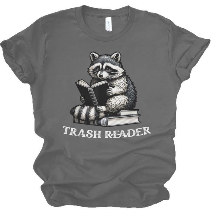 Trash Reader Book Reader Book Lover Book Reader Unisex Jersey T-Shirt