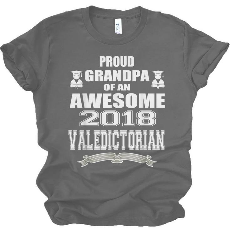Valedictorian Scholar GrandpaShirt Graduation Speech Unisex Jersey T-Shirt