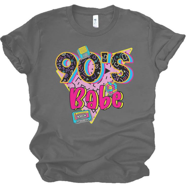 Vintage 90's Babe Party Back To 90s Cassette Nostalgia Unisex Jersey T-Shirt