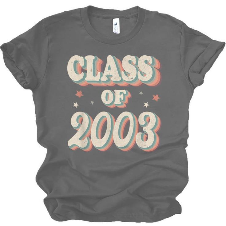 Vintage Class Of 2003 03 High School Graduation Unisex Jersey T-Shirt
