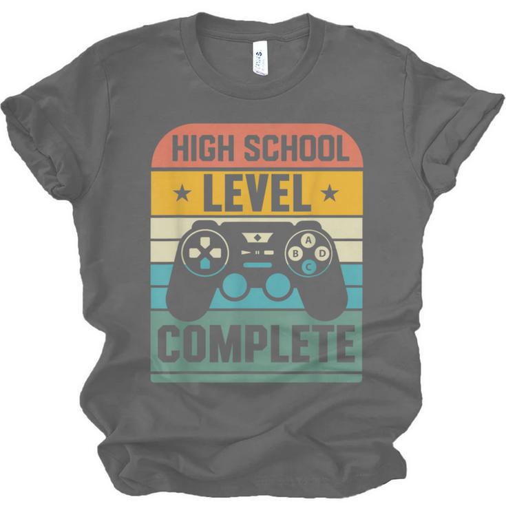 Vintage Class Of 2024 High School Graduation Student Unisex Jersey T-Shirt