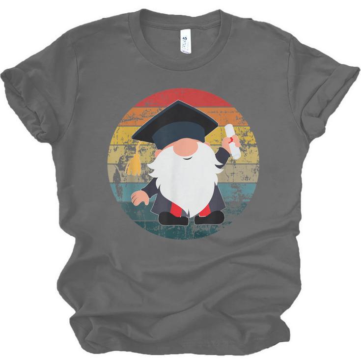 Vintage Graduation Gnome Unisex Jersey T-Shirt