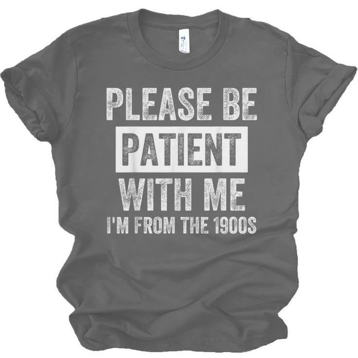 Vintage I'm From The 1900s Retro Men Women Unisex Jersey T-Shirt Vintage I'm From The 1900s Retro Men Women Unisex Jersey T-Shirt