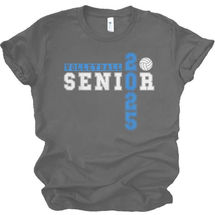 Volleyball Senior Night Volleyball Senior 2025 Graduation 23 Unisex Jersey T-Shirt