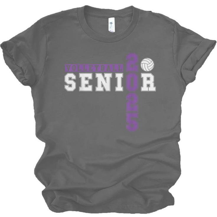 Volleyball Senior Night Volleyball Senior 2025 Graduation 26 Unisex Jersey T-Shirt
