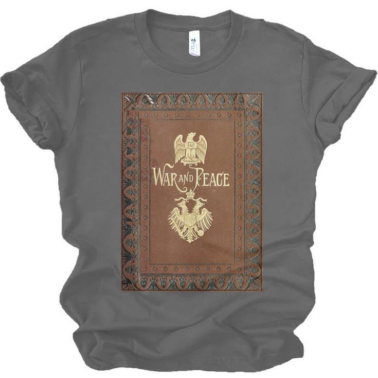War And Peace Book Cover Unisex Jersey T-Shirt