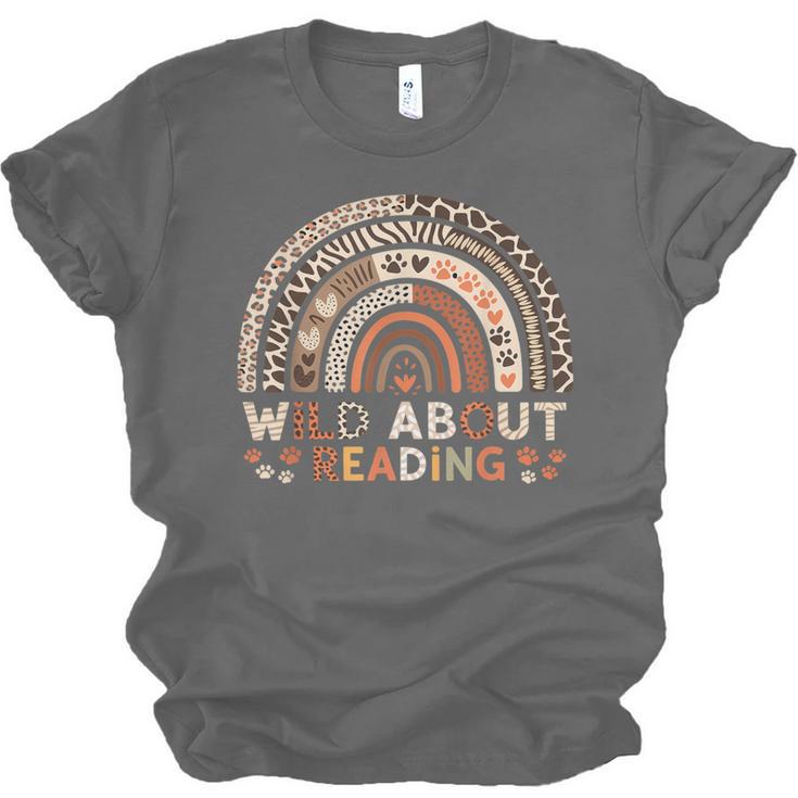 Wild About Reading Books Reader Lover Library Day Librarian Unisex Jersey T-Shirt Wild About Reading Books Reader Lover Library Day Librarian Unisex Jersey T-Shirt
