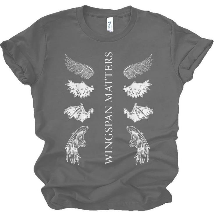 Wingspan Matters For Book Lover Unisex Jersey T-Shirt