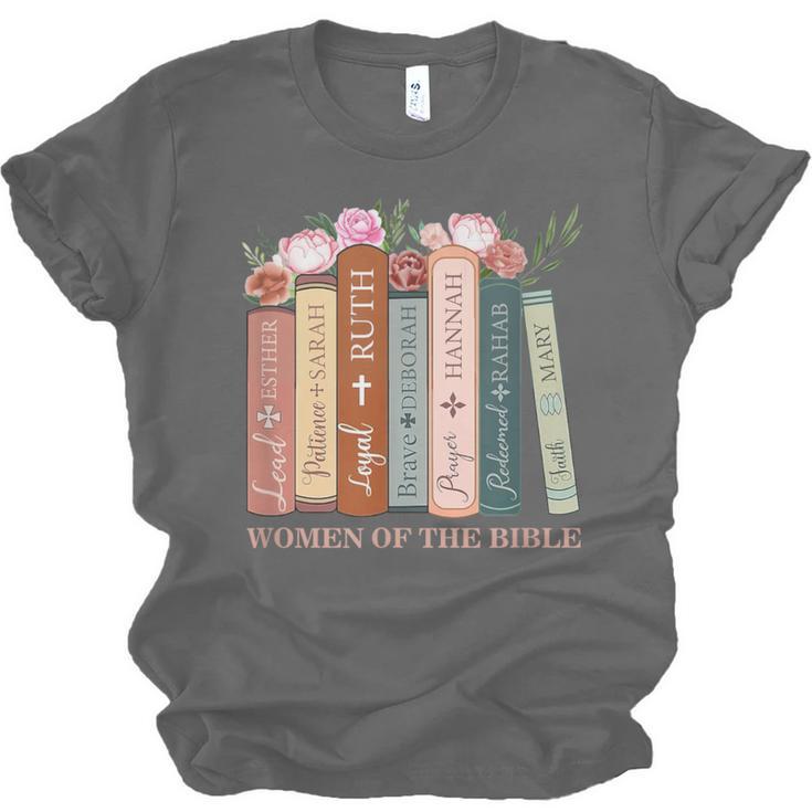 Women Of The Bible Christian Books Full Color Unisex Jersey T-Shirt
