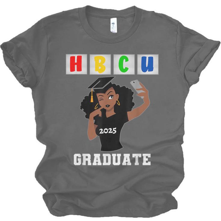 Women HBCU Grad 2025 College Graduation Apparel Unisex Jersey T-Shirt