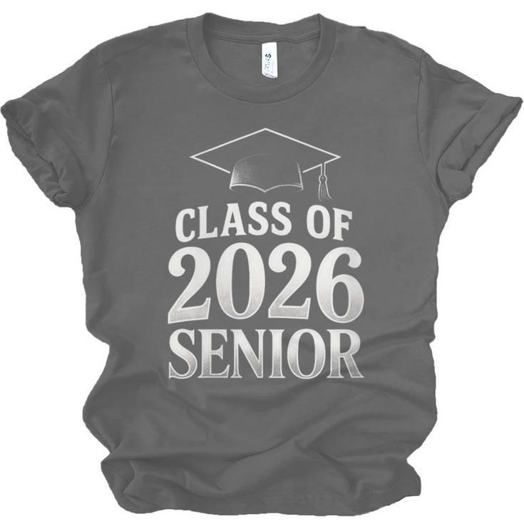 Women's Class Of 2026 Senior Graduation School College Unisex Jersey T-Shirt