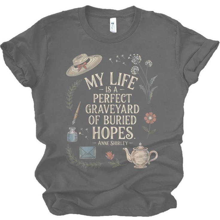 Women's Dramatic Book Lover Quote Unisex Jersey T-Shirt