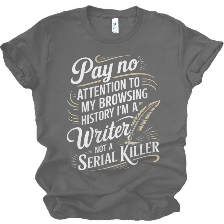 Women's I'm A Book Writer Author Book Writing Novelist Unisex Jersey T-Shirt Women's I'm A Book Writer Author Book Writing Novelist Unisex Jersey T-Shirt