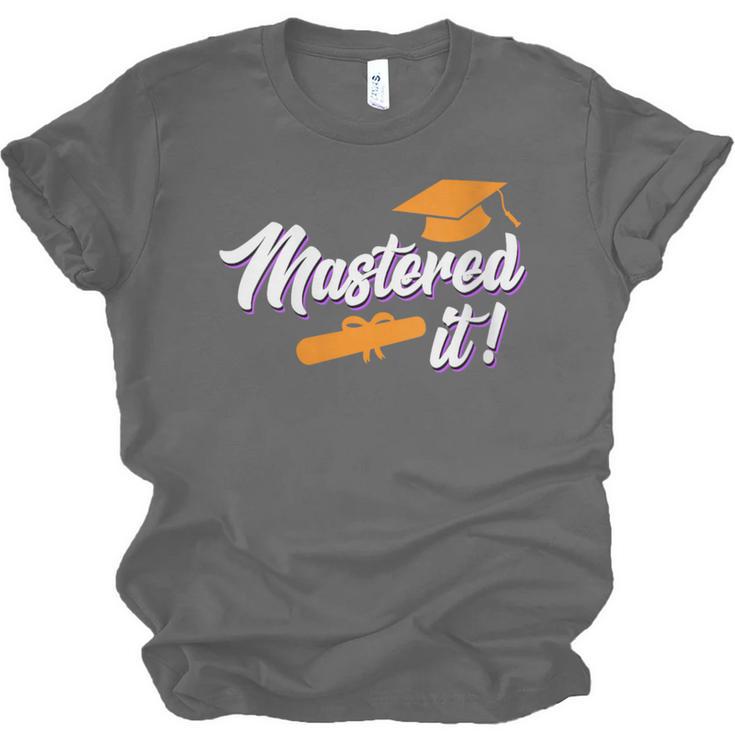Women's Master Graduation 2026 Mastered It Master's Degree Unisex Jersey T-Shirt