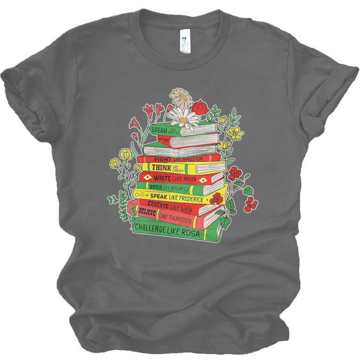 Women's History Month Black History Shirts Book Lover Teacher Unisex Jersey T-Shirt Women's History Month Black History Shirts Book Lover Teacher Unisex Jersey T-Shirt