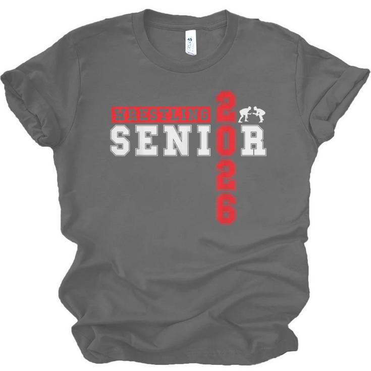 Wrestling Senior Night Wrestling Senior 2026 Graduation 13 Unisex Jersey T-Shirt