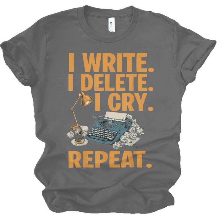 I Write Book Writer Author Book Writing Novelist Unisex Jersey T-Shirt I Write Book Writer Author Book Writing Novelist Unisex Jersey T-Shirt