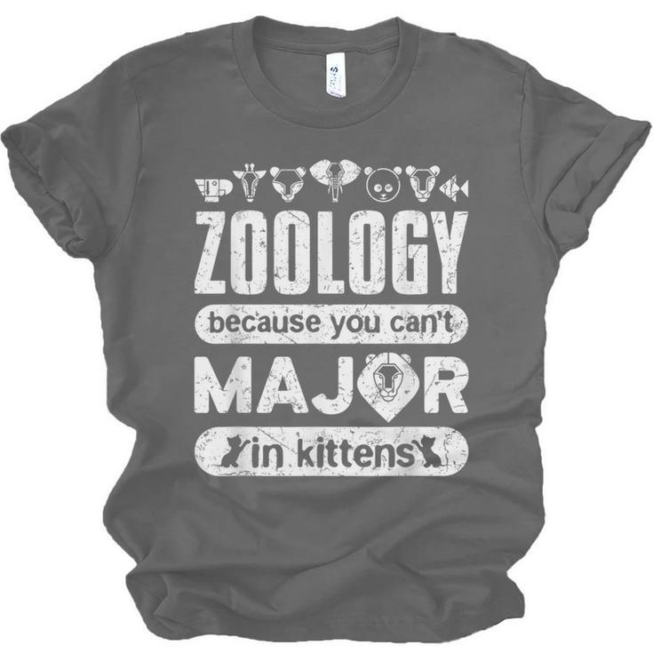 Zoology Major Graduation Zoology Quote Unisex Jersey T-Shirt