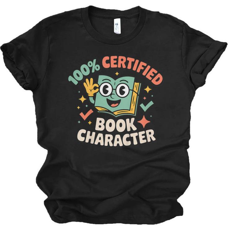 100 Certified Book Character Costumes For Kids Storybook Unisex Jersey T-Shirt