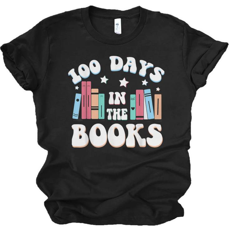 100 Days In The Books School Reading Celebration Unisex Jersey T-Shirt