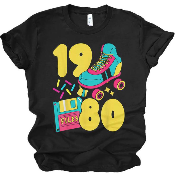 1980 Retro Raised In The 80s Old School Nostalgia Vibes Unisex Jersey T-Shirt