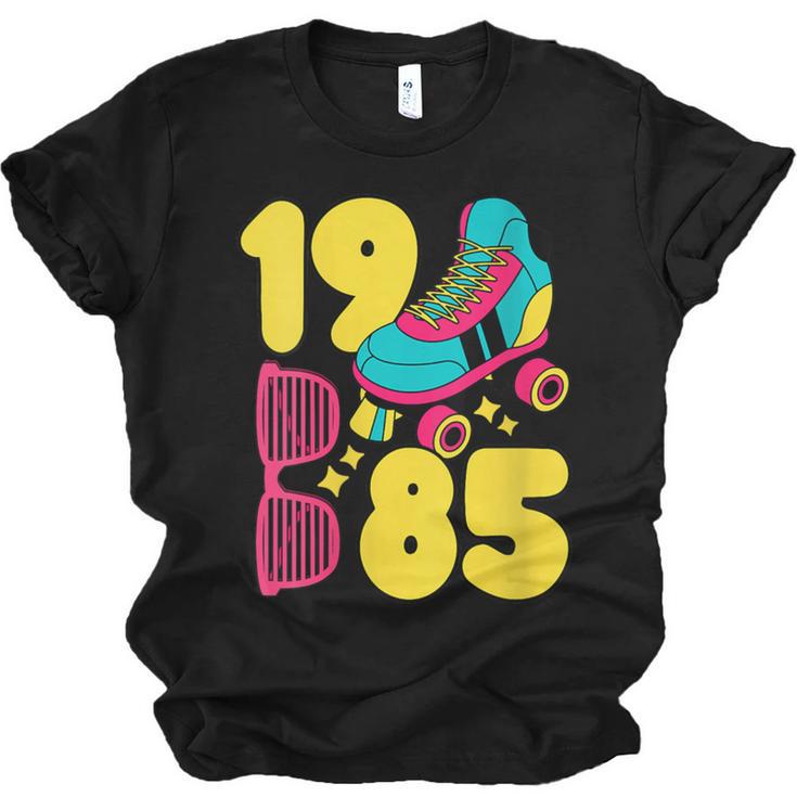1985 Retro Raised In The 80s Old School Nostalgia Vibes Unisex Jersey T-Shirt