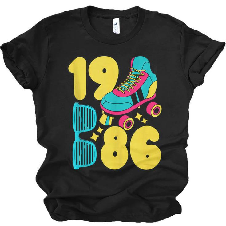 1986 Retro Raised In The 80s Old School Nostalgia Vibes Unisex Jersey T-Shirt
