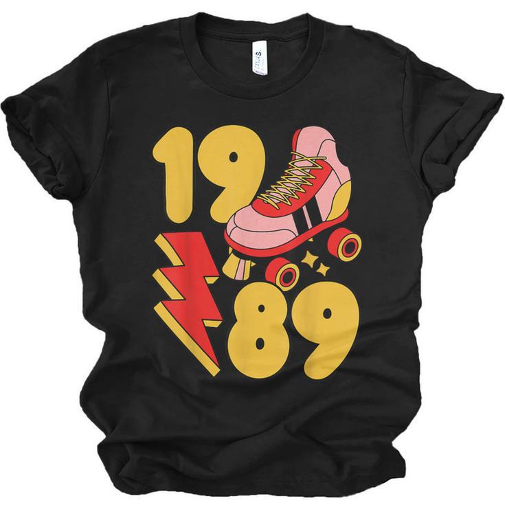 1989 Retro Roller Skate Vintage 80s Nostalgia Collector Unisex Jersey T-Shirt