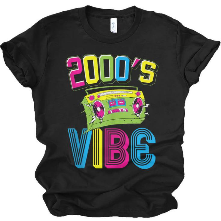 2000's Vibe Hip Hop Costume Early 2000s Party Nostalgia Unisex Jersey T-Shirt