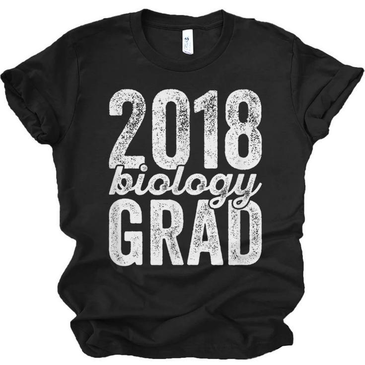 2018 Biology Graduation Biologist Graduate Degree Unisex Jersey T-Shirt