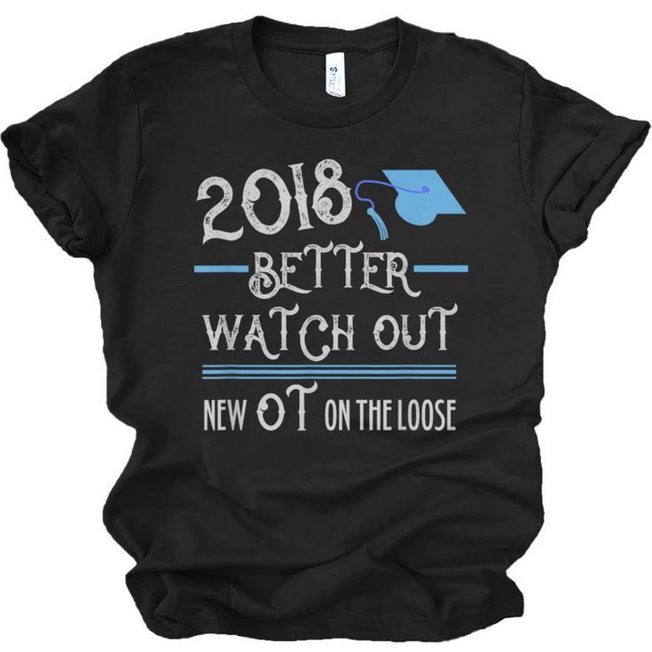 2018 Occupational Therapy Graduation Shirt For OT Unisex Jersey T-Shirt