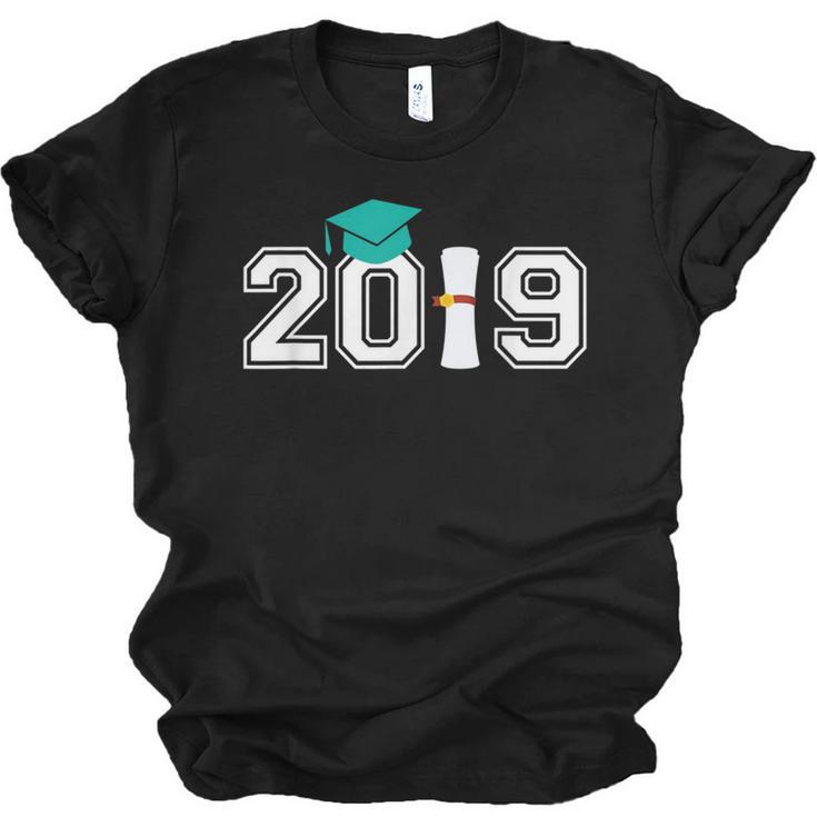 2019 Graduate Graduation Shirt For Senior 2019 Unisex Jersey T-Shirt