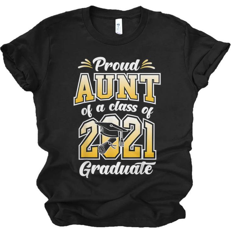 2021 Graduation Shirts For Family 2021 Graduation For Aunt Unisex Jersey T-Shirt