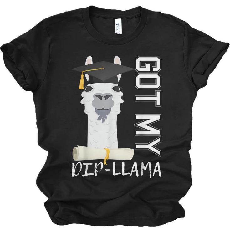 2022 Graduate Graduation For Him Her Got My Dip-Llama Unisex Jersey T-Shirt