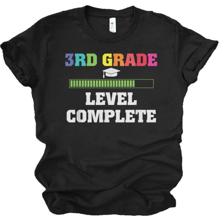 3rd Grade Level Complete Third Grade Graduation Unisex Jersey T-Shirt