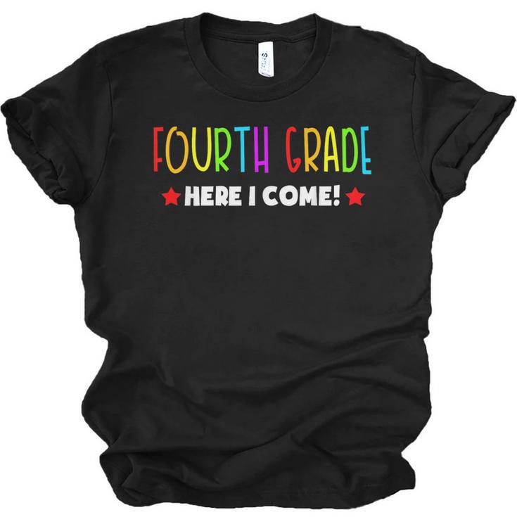 4th Grade Here I Come Kids 3rd Grade Graduation Unisex Jersey T-Shirt