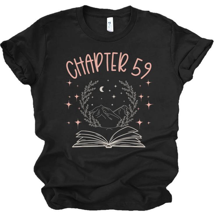 59th Birthday Women Book Lovers Chapter 59 Its My Birthday Unisex Jersey T-Shirt
