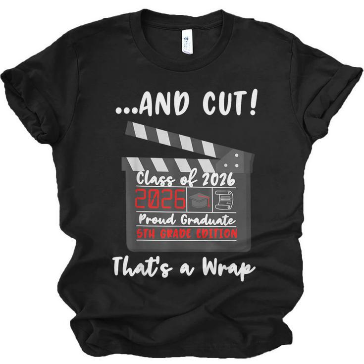 5th Grade 2026 Last Day End Of School Graduation Unisex Jersey T-Shirt