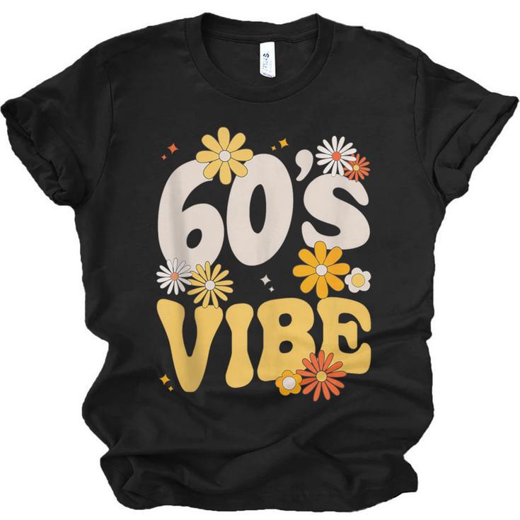 60's Vibe Vintage Nostalgia Mixtape Era 1960s Party Groovy Unisex Jersey T-Shirt