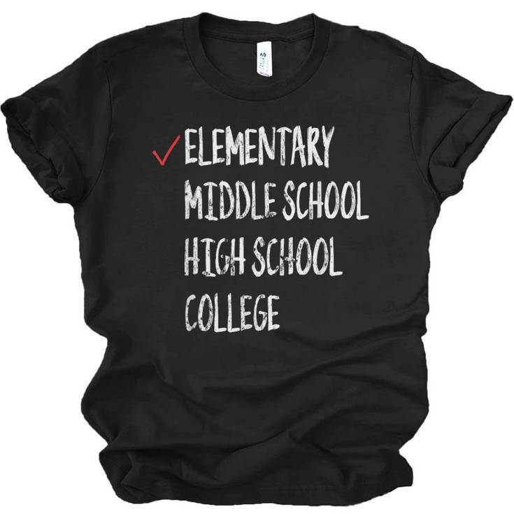 6th Grade Graduation 2025 Elementary Graduation Unisex Jersey T-Shirt