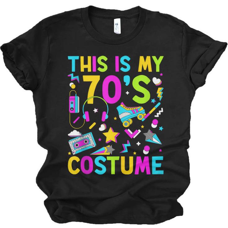 This Is My 70's Costume Nostalgia Mixtape Era 1970s Party Unisex Jersey T-Shirt