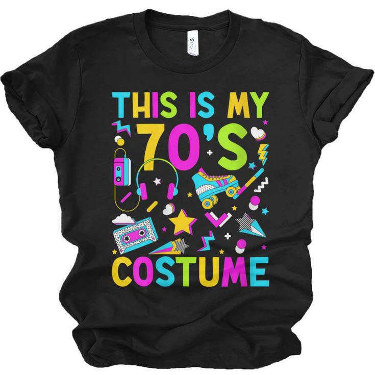 This Is My 70's Costume Nostalgia Mixtape Era 1970s Party Unisex Jersey T-Shirt