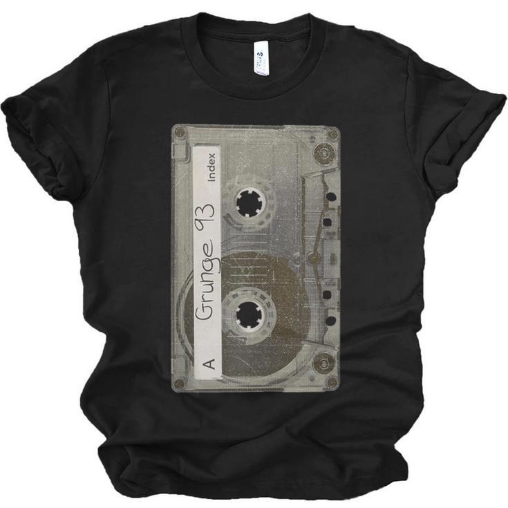 90s MUSIC NOSTALGIA GRAPHIC Unisex Jersey T-Shirt