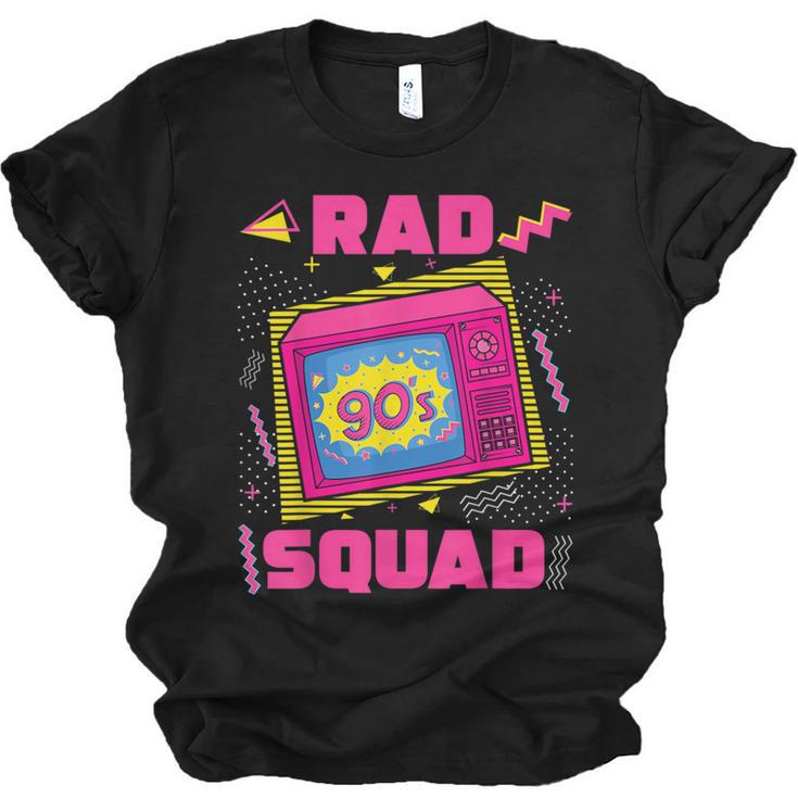 90s Rad Squad Retro Television 90s Aesthetic Nostalgia Unisex Jersey T-Shirt