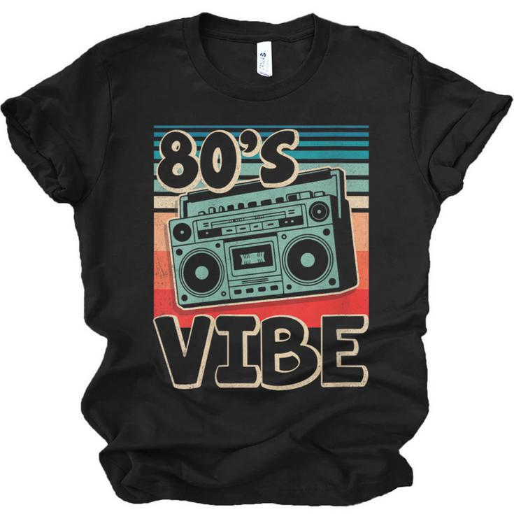 90's Vibe Vintage Style Cassette Tape Nostalgia 1990s Party Unisex Jersey T-Shirt
